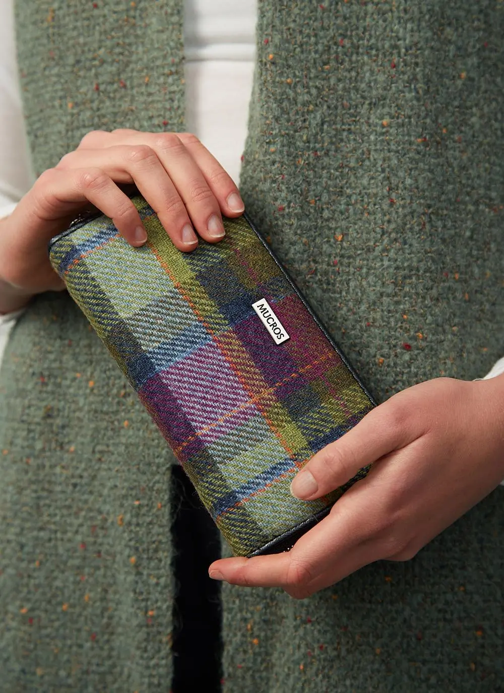 Mucros Tweed Wallet